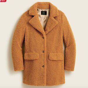 J. Crew Teddy Sherpa Jacket Womens Size XL